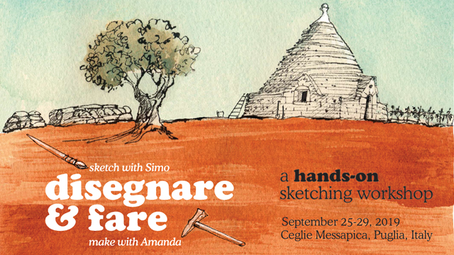 HANDS-ON SKETCHING WORKSHOP: "Disegnare e Fare"