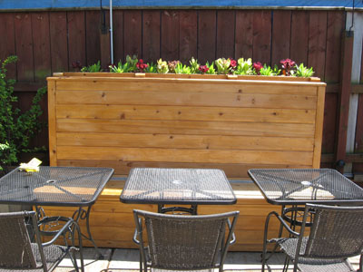 Banquette Growing Greens