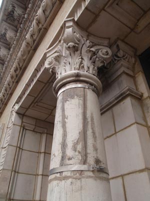 Terra Cotta Column Stabilization